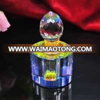 3ml 10ml rainbow crystal decorative fancy perfume fragrance oil attar bottle MH-XS0044